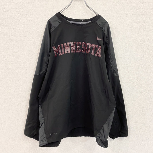 NIKE 　ナイキ　プルオーバージャケット　黒　ブラック　XLサイズ