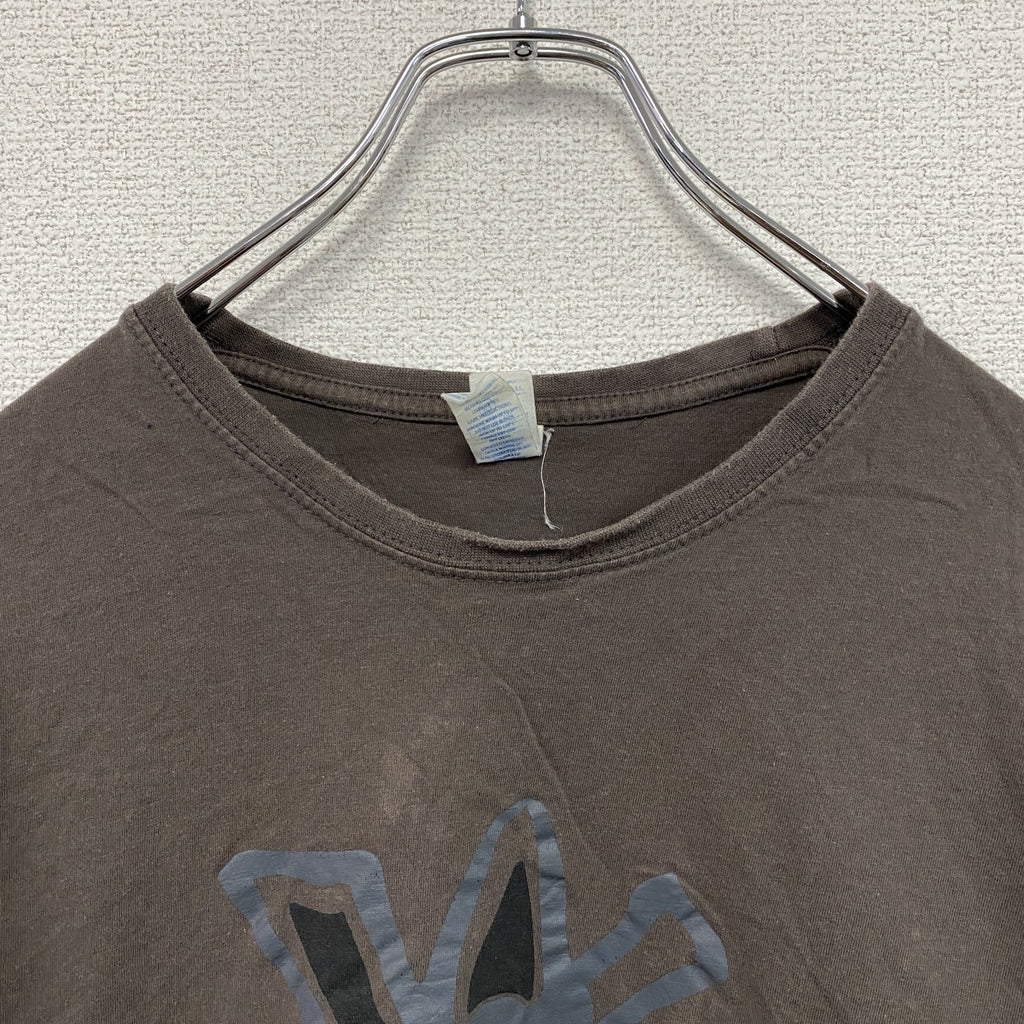 JHK　半袖プリントTシャツ　スーベニア　ダークグレー　XLサイズ　古着