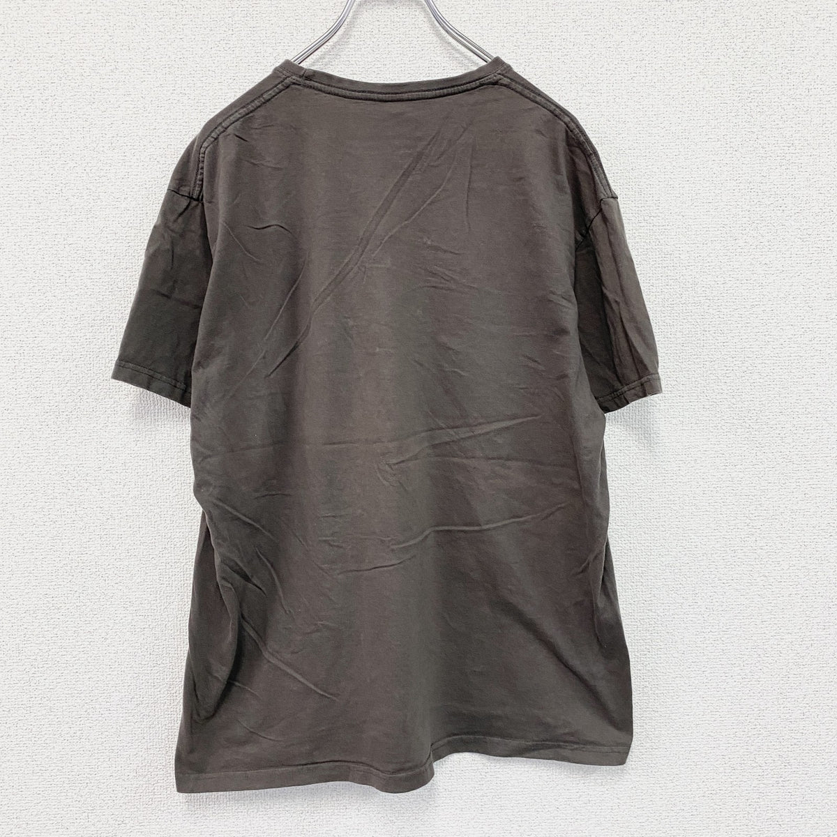 JHK　半袖プリントTシャツ　スーベニア　ダークグレー　XLサイズ　古着