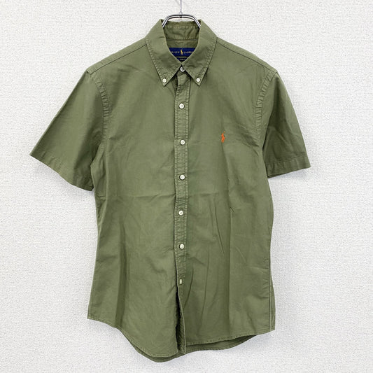 Ralph Lauren　ラルフローレン　半袖ボタンダウンシャツ　カーキ　Mサイズ