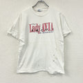Hanes　ヘインズ　半袖プリントTシャツ　シングルステッチ　白　ホワイト　Lサイズ カットソー メンズ コットン 古着