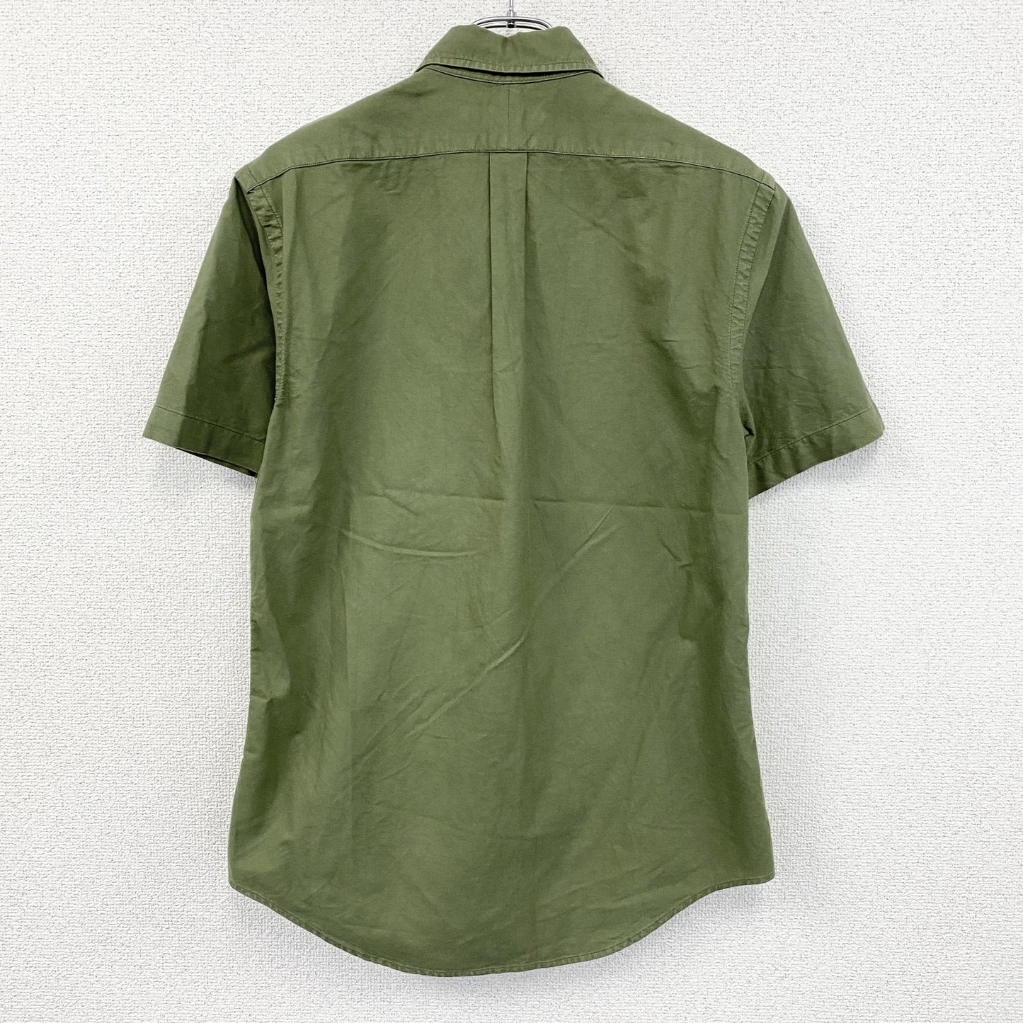 Ralph Lauren　ラルフローレン　半袖ボタンダウンシャツ　カーキ　Mサイズ