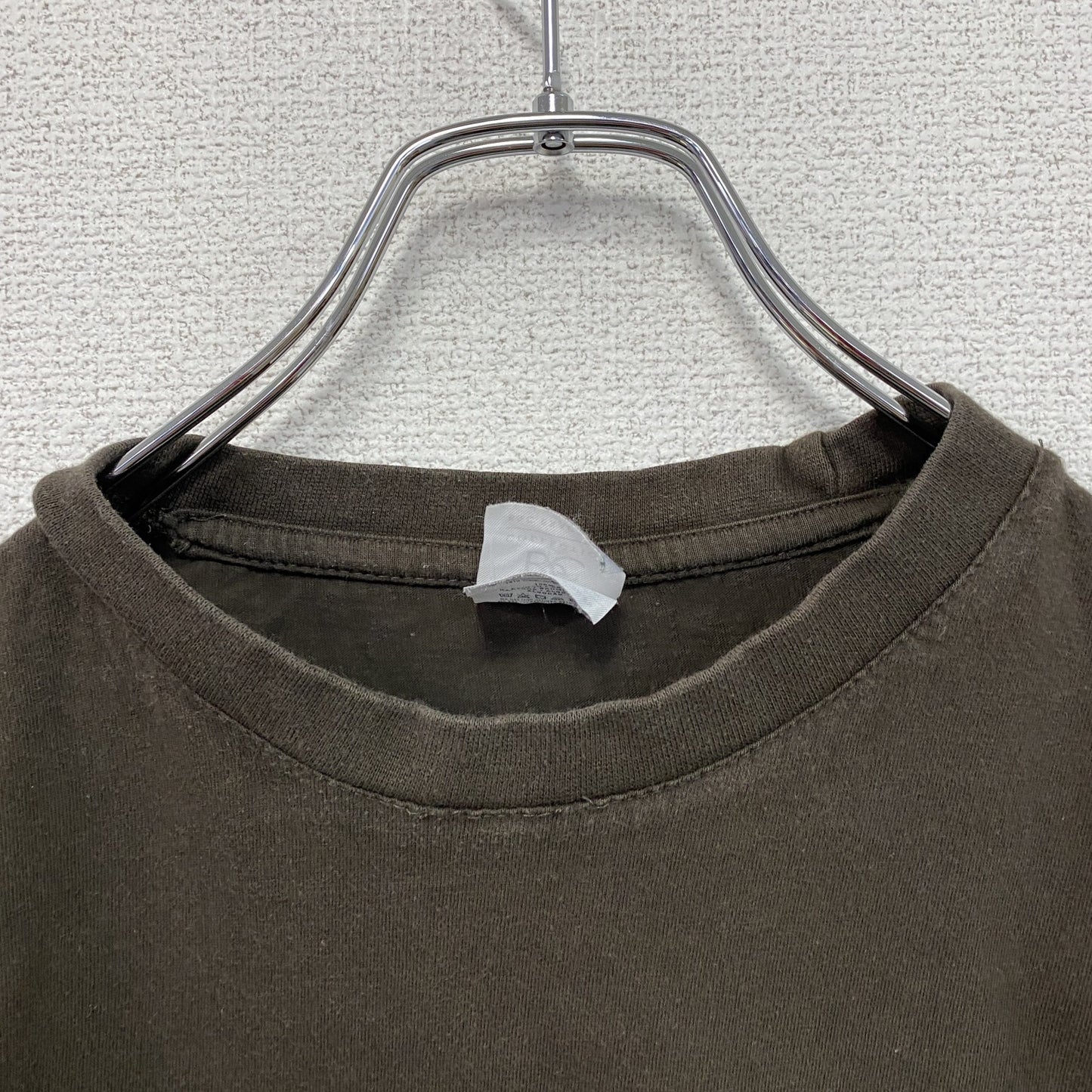 B＆C　半袖プリントTシャツ　ユーロ　茶色　ブラウン　Mサイズ