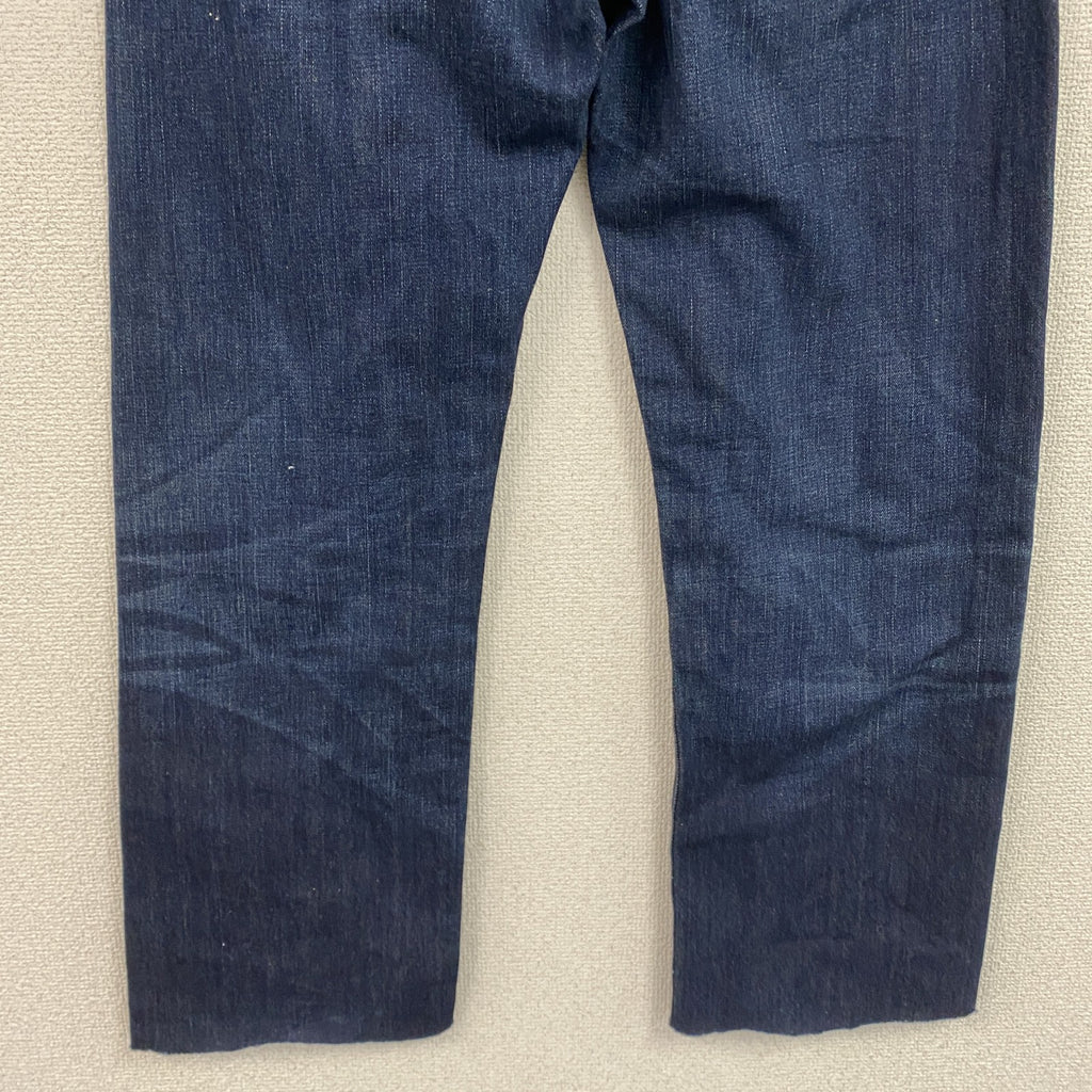 Levi's　リーバイス　502　デニムパンツ/ジーンズ　ジップフライ　縦落ち　鬼ヒゲ　インディゴ　W33サイズ　古着