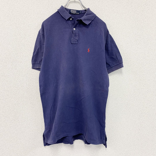 POLO by RALPH LAUREN　ポロバイラルフローレン　半袖ポロシャツ　紺　ネイビー　Mサイズ