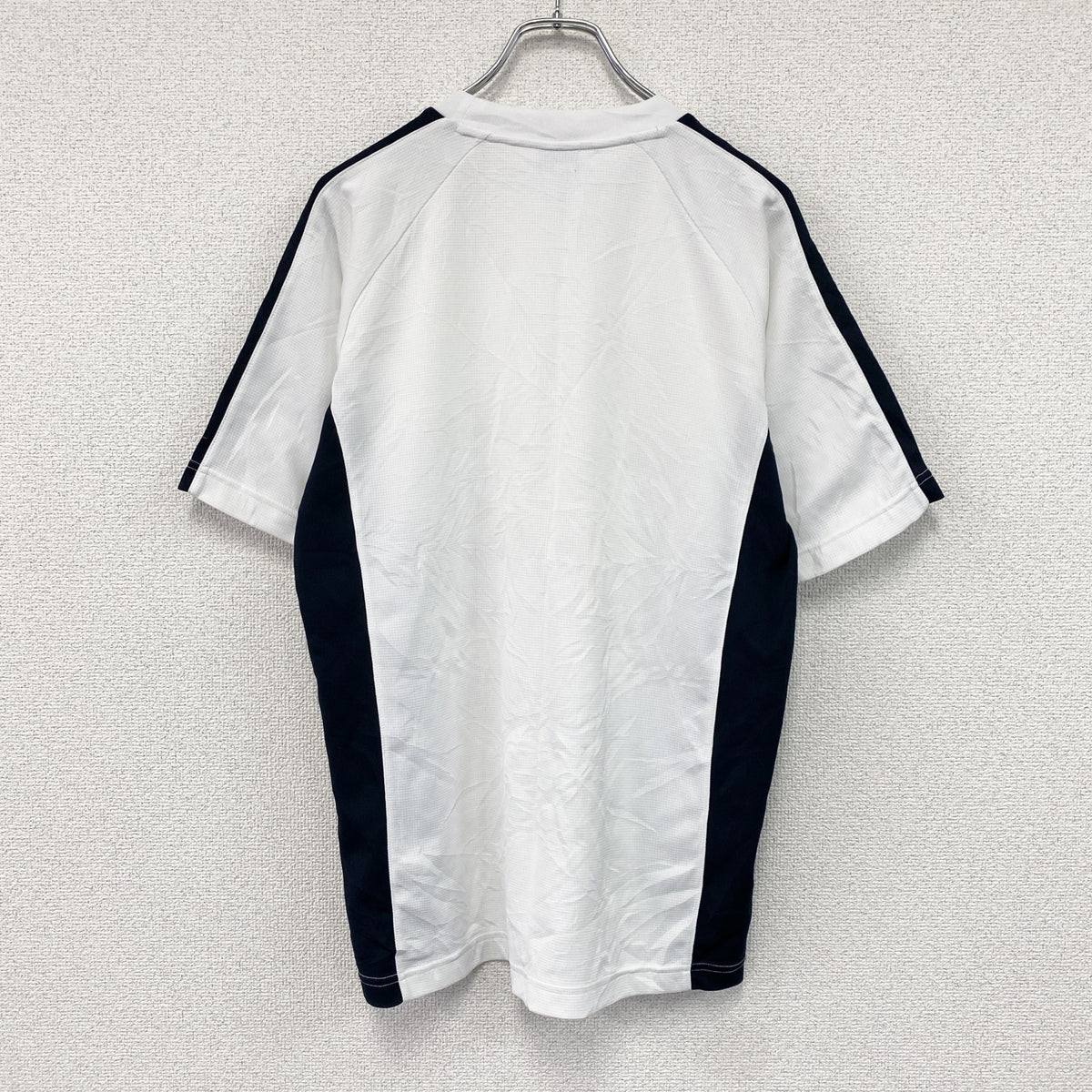 NIKE　ナイキ　半袖Tシャツ　トレーニングTシャツ　スウッシュ　白　ホワイト　Lサイズ　古着