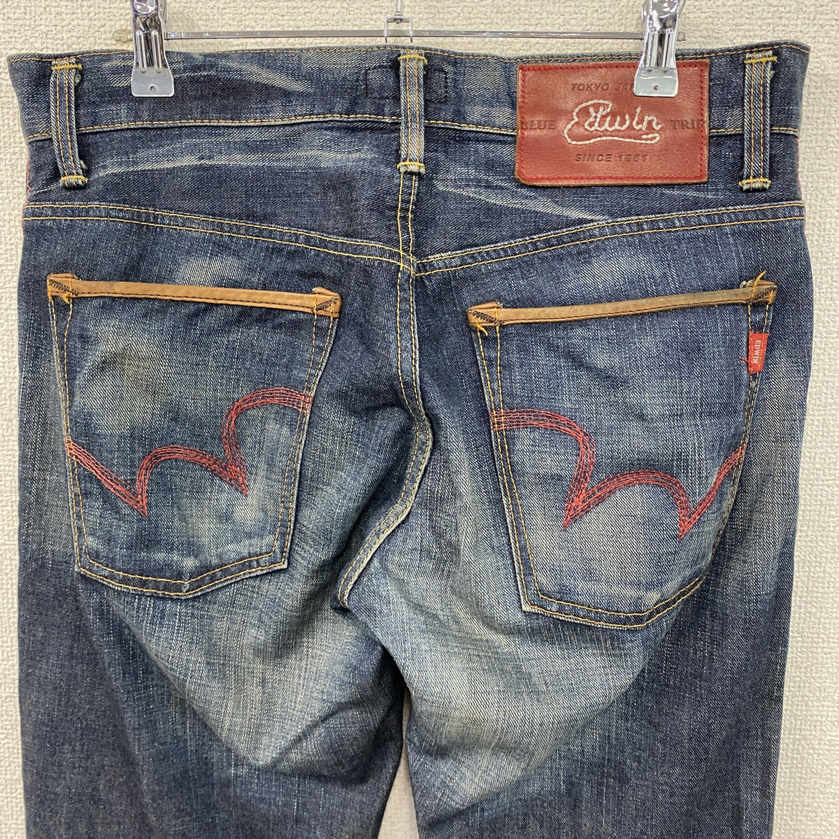EDWIN　エドウィン　デニムパンツ/ジーンズ　ジップフライ　インディゴ　30サイズ　古着