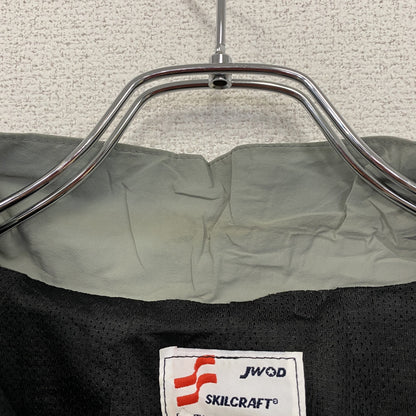 米軍　U.S.ARMY　トレーニングジャケット　ナイロンジャケット　グレー　Lサイズ