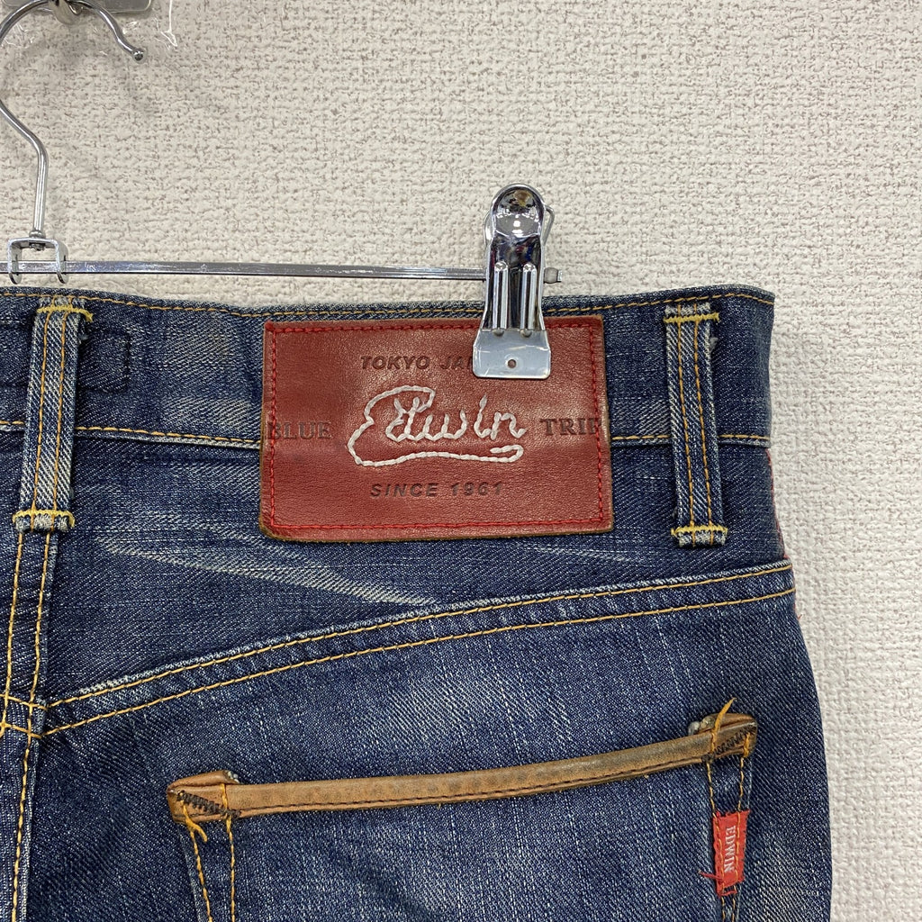 EDWIN　エドウィン　デニムパンツ/ジーンズ　ジップフライ　インディゴ　30サイズ　古着