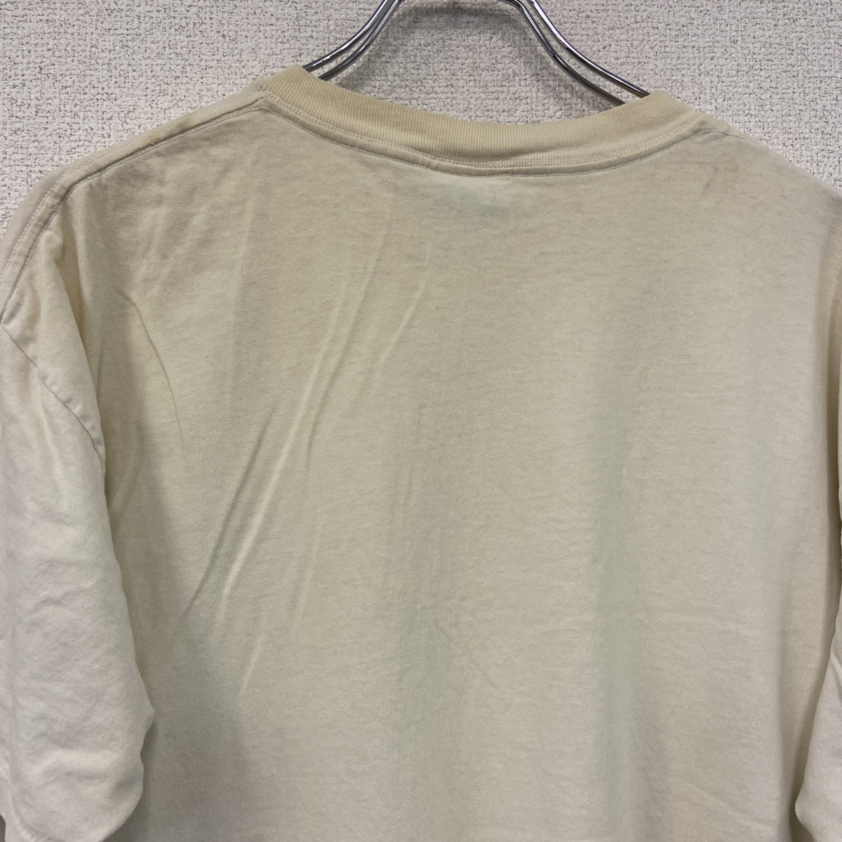 ALL SPORT　半袖プリントTシャツ　シングルステッチ　白　ホワイト　XLサイズ カットソー メンズ コットン 古着
