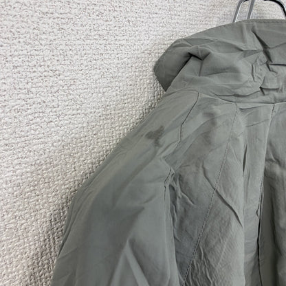 米軍　U.S.ARMY　トレーニングジャケット　ナイロンジャケット　グレー　Lサイズ