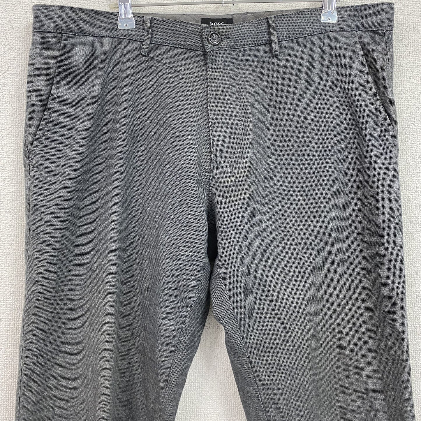HUGO BOSS　ヒューゴボス　パンツ　スラックス　灰色　グレー　36サイズ