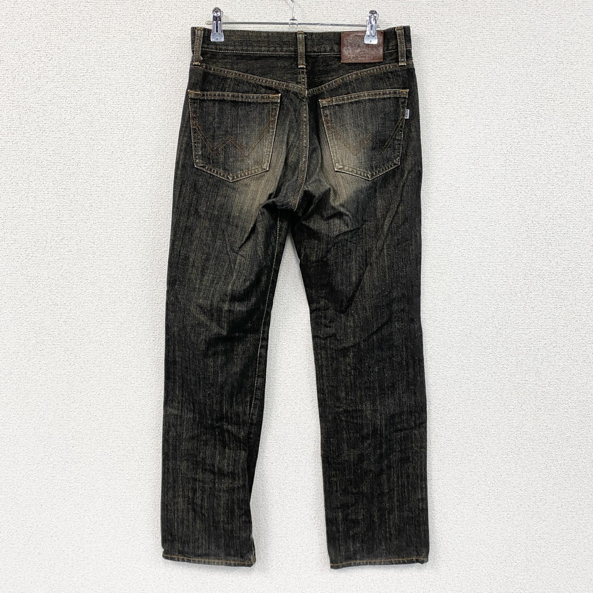EDWIN　エドウィン　403　デニムパンツ/ジーンズ　ジップフライ　黒　ブラック　30サイズ　古着