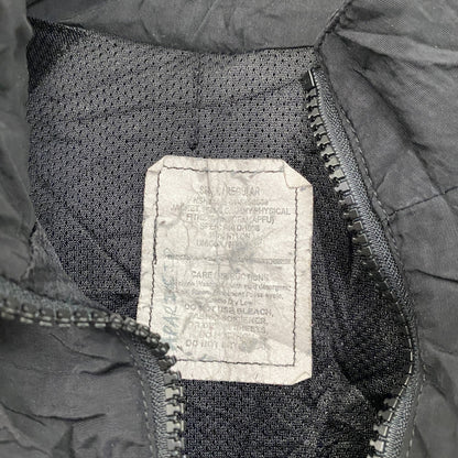 U.S.ARMY　トレーニングジャケット　ナイロンジャケット　ミリタリー　米軍　黒　ブラック　Sサイズ