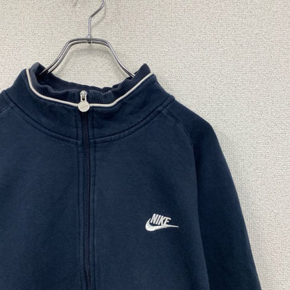 NIKE　ナイキ　フルジップスウェットジャケット　紺　ネイビー　XLサイズ