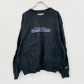 00s　Champion　チャンピオン　プレミアムリバースウィーブ　スウェット/トレーナー　ヴィンテージ　黒　ブラック スウェットトップス メンズ 古着