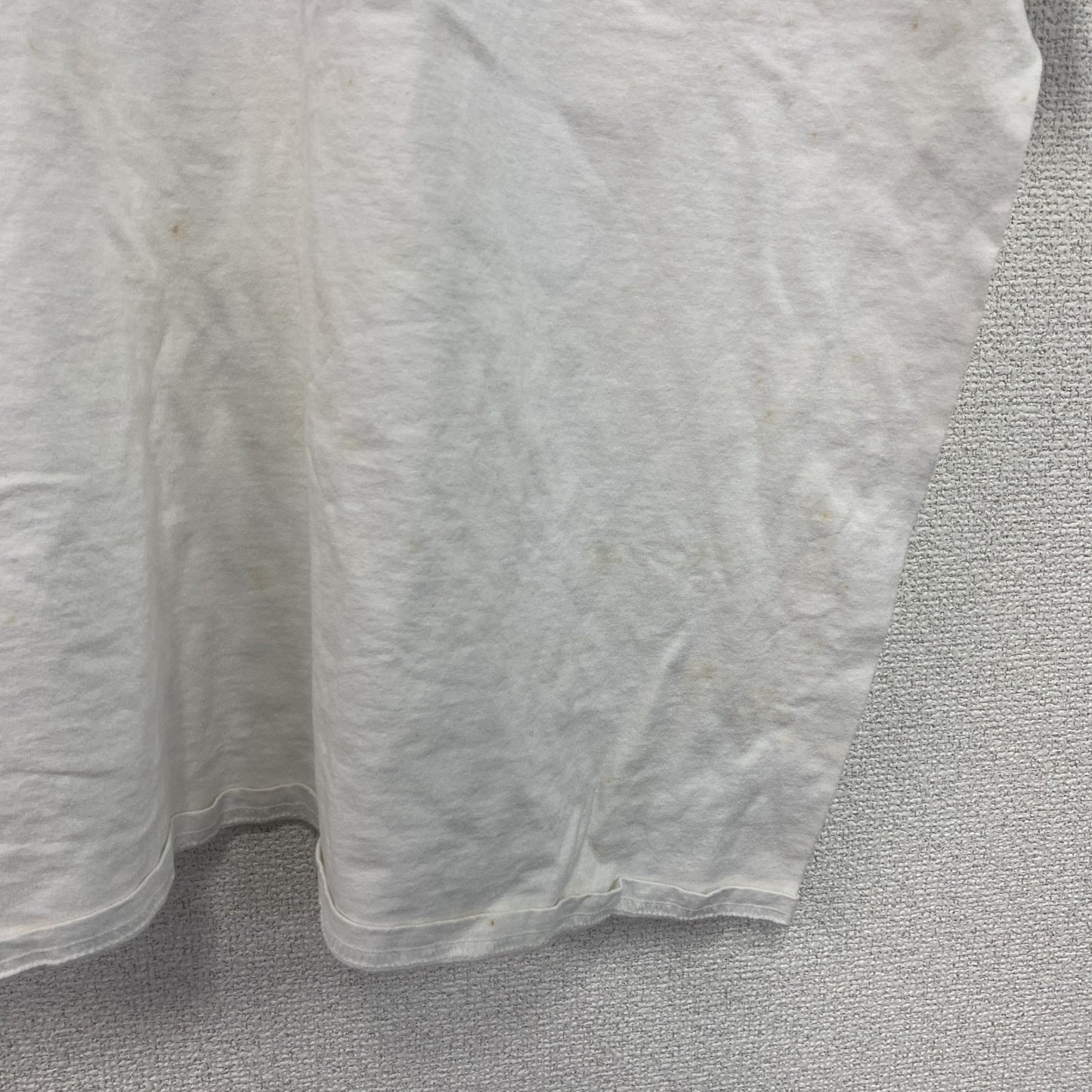 Hanes　ヘインズ　半袖プリントTシャツ　白　ホワイト　2XLサイズ