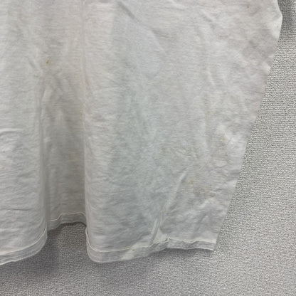 Hanes　ヘインズ　半袖プリントTシャツ　白　ホワイト　2XLサイズ