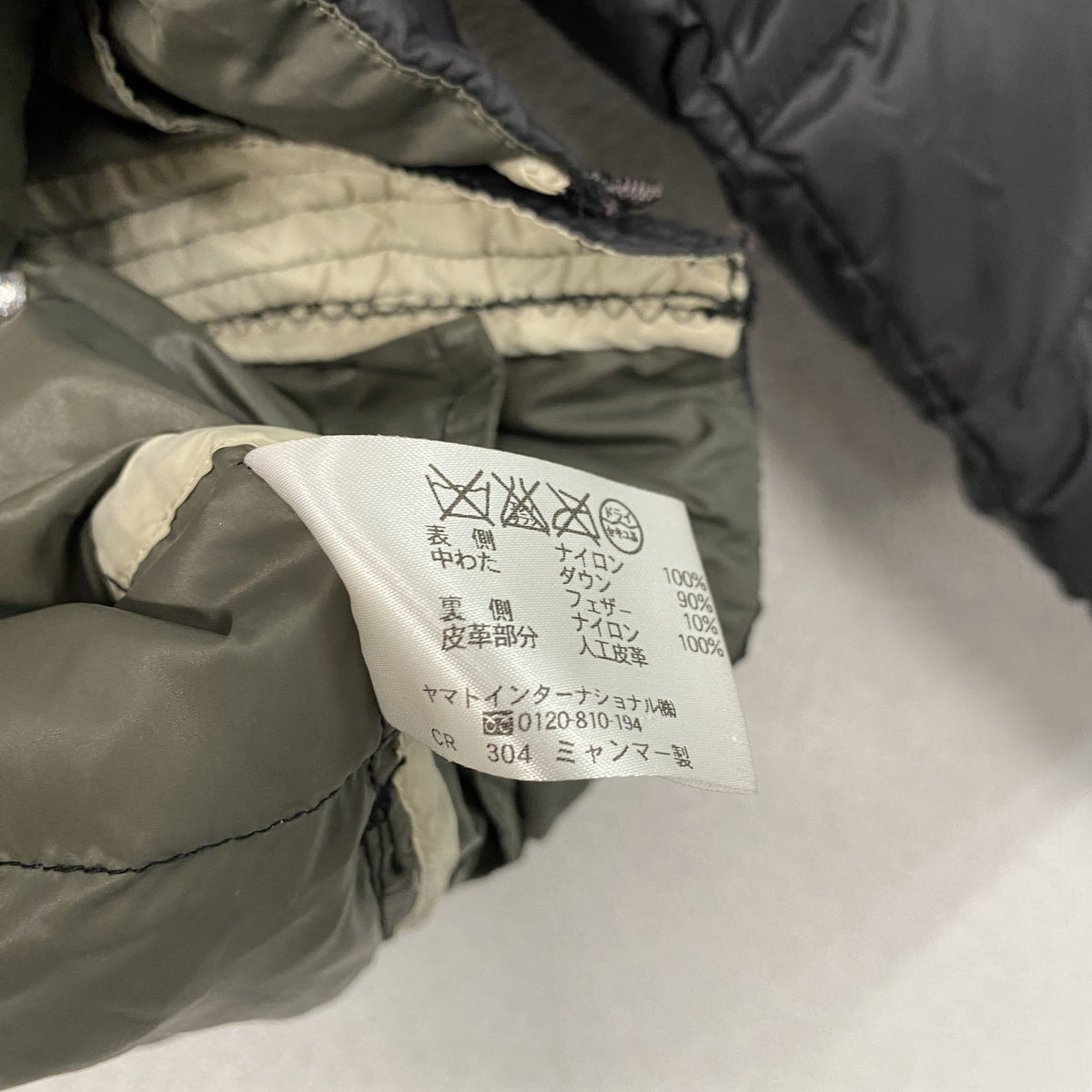CROCODILE　フルジップ中綿ジャケット　黒　ブラック　Mサイズ ダウン ダウンアウター メンズ 古着