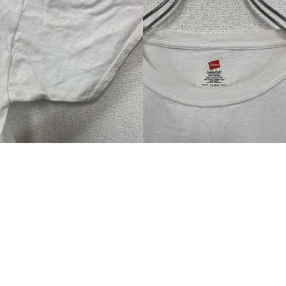Hanes　ヘインズ　半袖プリントTシャツ　白　ホワイト　2XLサイズ