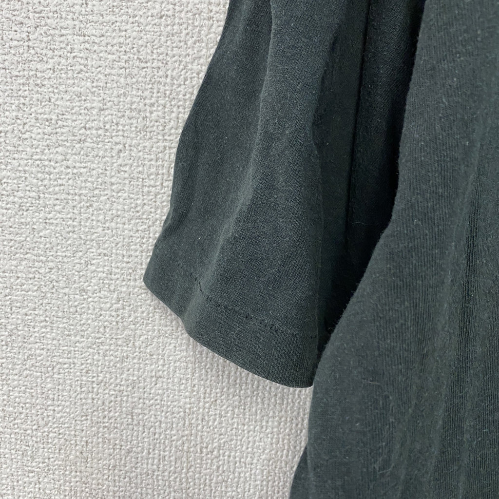 BELTON　ベルトン　半袖プリントTシャツ　シングルステッチ　黒　ブラック　Lサイズ　古着
