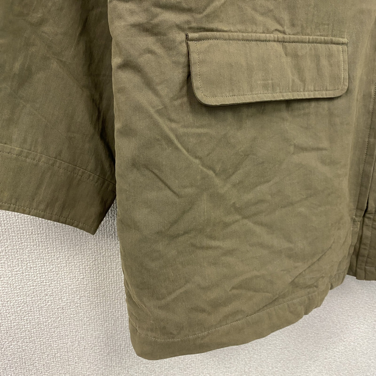 McGREGOR　フルジップジャケット　カーキ　Lサイズ レディース ナイロン ポリエステル 古着