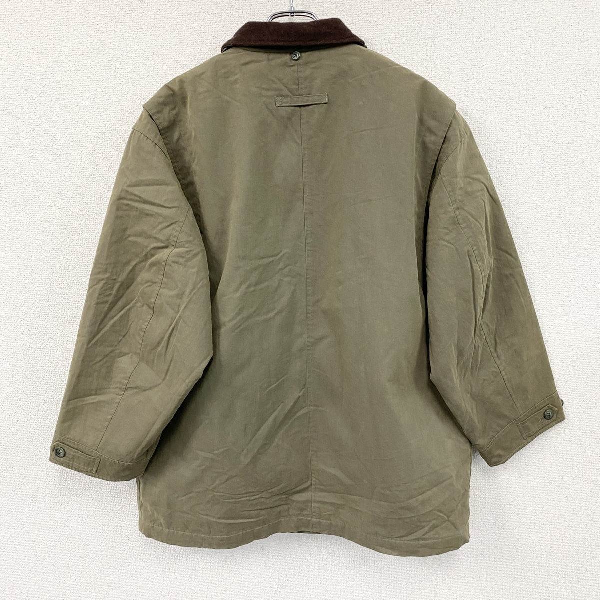 McGREGOR　フルジップジャケット　カーキ　Lサイズ レディース ナイロン ポリエステル 古着