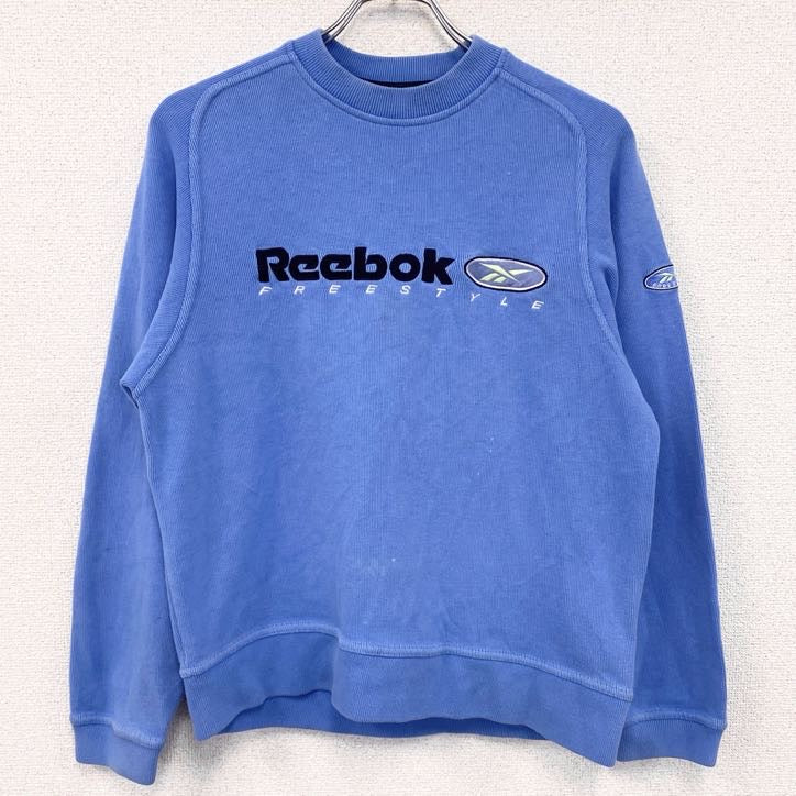 Reebok　リーボック　スウェット/トレーナー　青　ブルー　10サイズ　古着