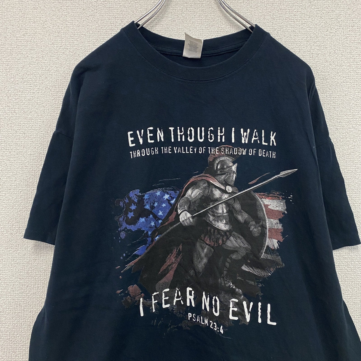 GILDAN　ギルダン　半袖プリントTシャツ　黒　ブラック　XLサイズ　古着