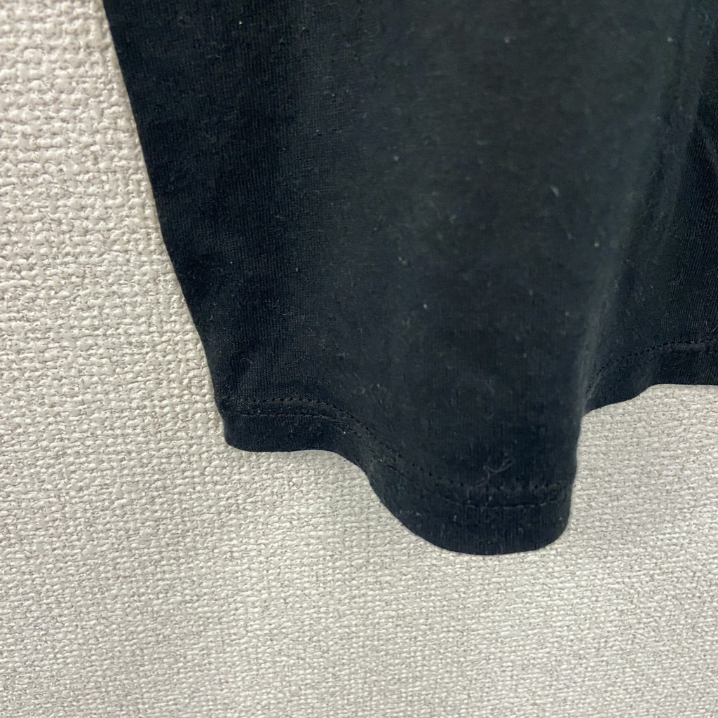 RUSSELL　ラッセル　半袖プリントTシャツ　シングルステッチ　黒　ブラック　Lサイズ カットソー メンズ コットン 古着
