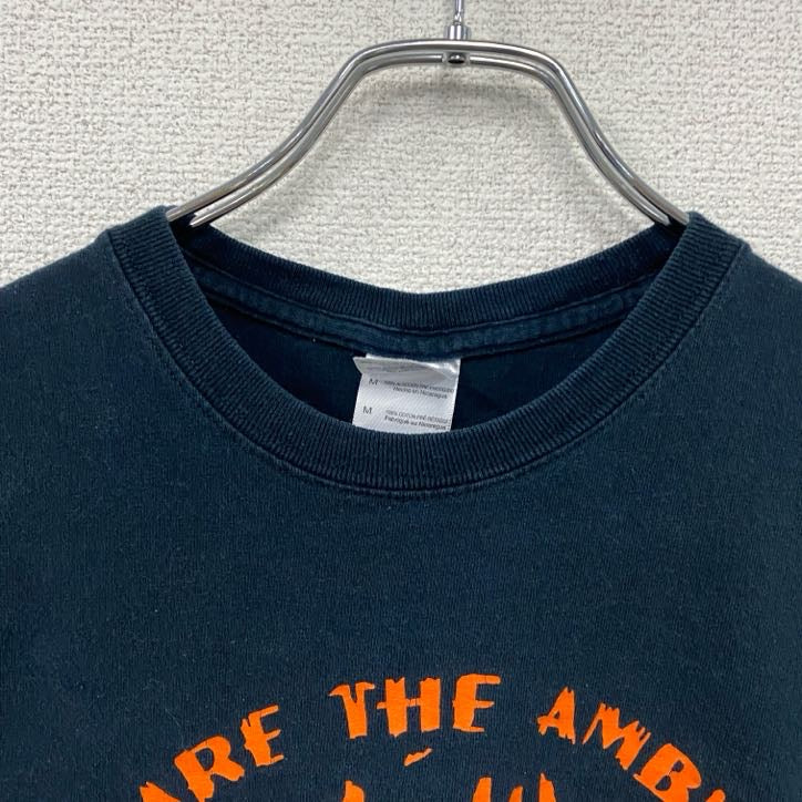 GILDAN　ギルダン　半袖プリントTシャツ　TIGERS　トラ　黒　ブラック　Mサイズ　古着