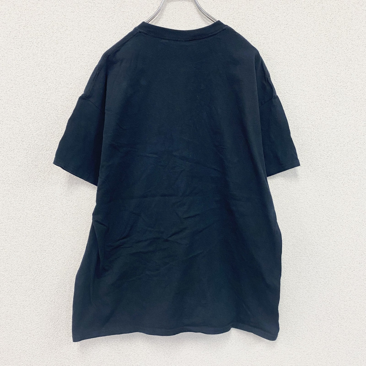 GILDAN　ギルダン　半袖プリントTシャツ　黒　ブラック　XLサイズ　古着