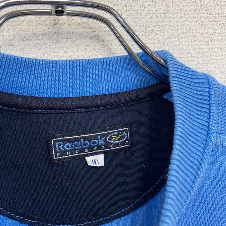 Reebok　リーボック　スウェット/トレーナー　青　ブルー　10サイズ　古着