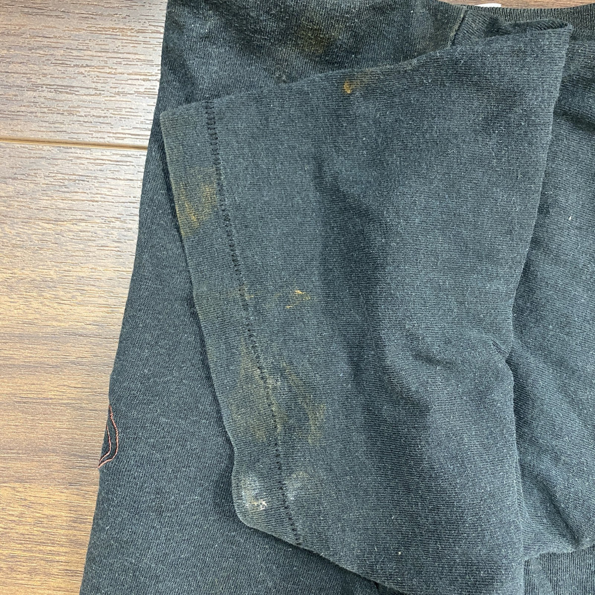 BELTON　ベルトン　半袖プリントTシャツ　シングルステッチ　黒　ブラック　Lサイズ　古着