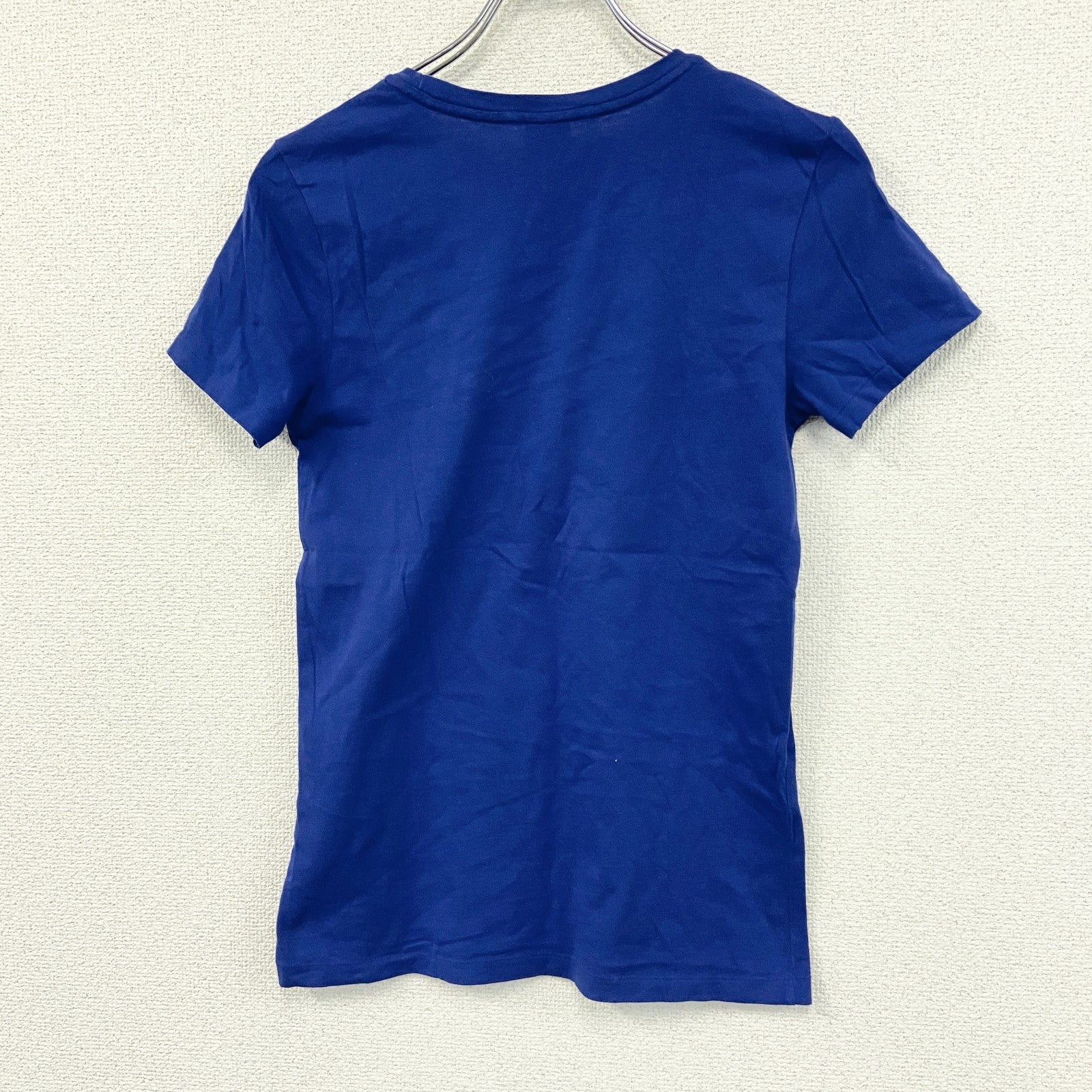 90s　RALPH LAUREN SPORT　ラルフローレン　半袖Ｔシャツ　刺繍ロゴ　ヴィンテージ　青　ブルー　Mサイズ　古着