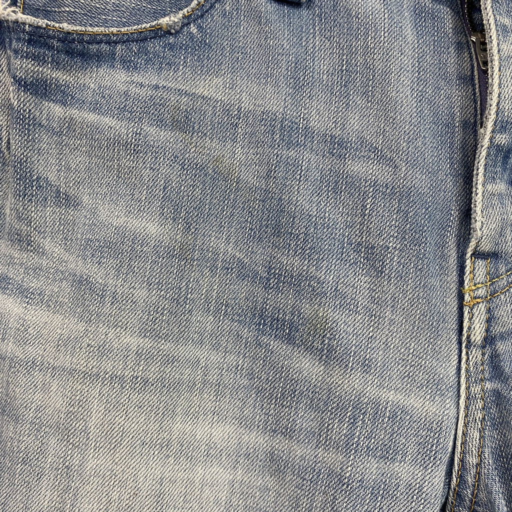 YANUK　ヤヌーク　デニムパンツ/ジーンズ　ジップフライ　縦落ち　インディゴ　W23サイズ　古着