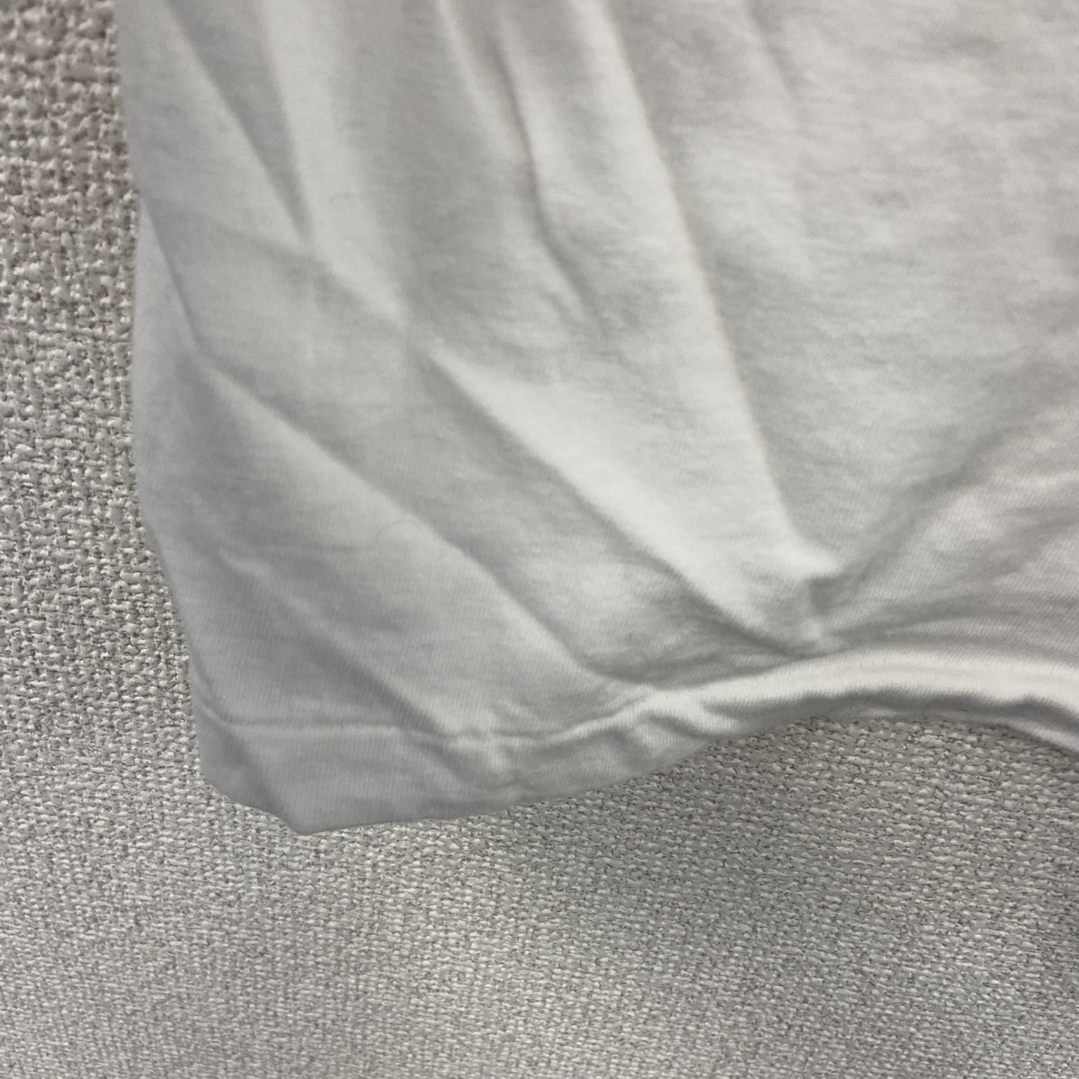 Hanes　ヘインズ　半袖プリントTシャツ　シングルステッチ　白　ホワイト　XLサイズ カットソー メンズ コットン 古着
