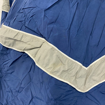 00s　U.S.AIR FORCE　PTU　トレーニングジャケット　ナイロンジャケット　米軍　紺　ネイビー　Lサイズ