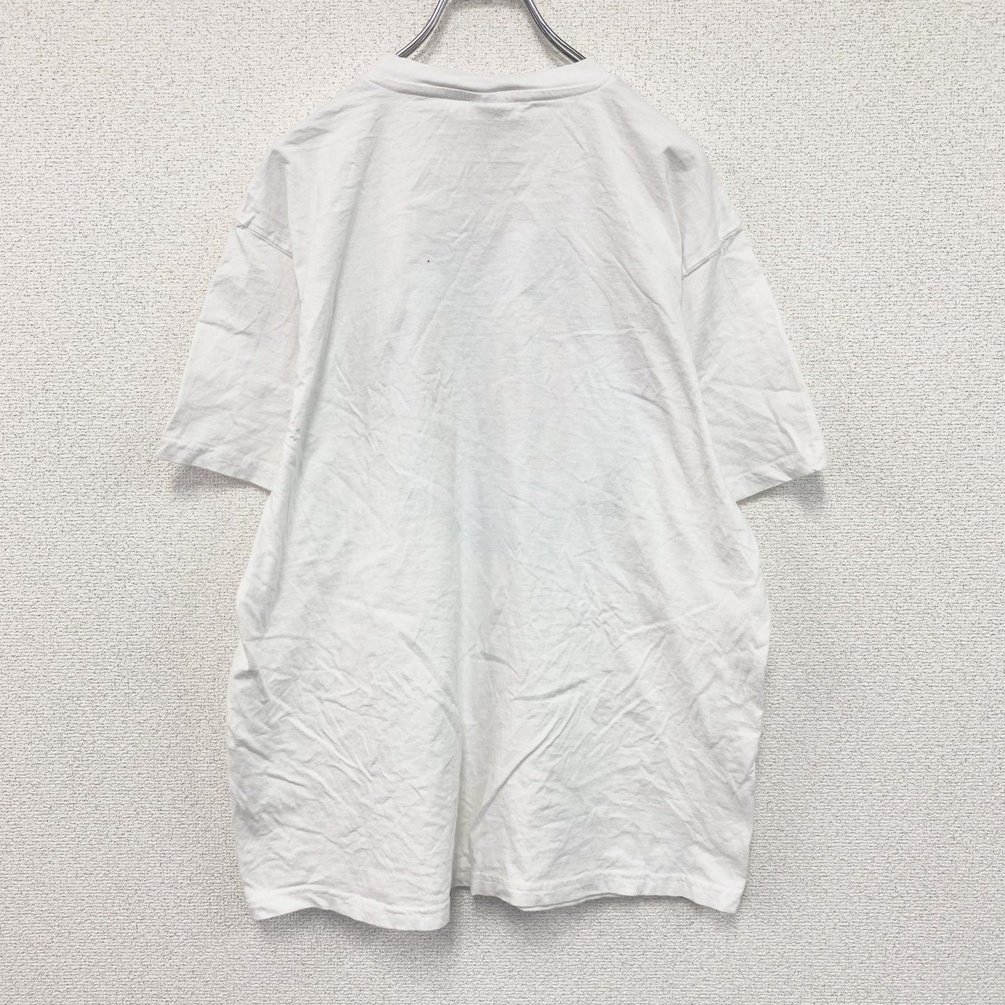 SNAP Sportswear　半袖プリントTシャツ　ユーロ　白　ホワイト　Lサイズ