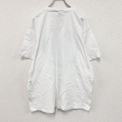 SNAP Sportswear　半袖プリントTシャツ　ユーロ　白　ホワイト　Lサイズ