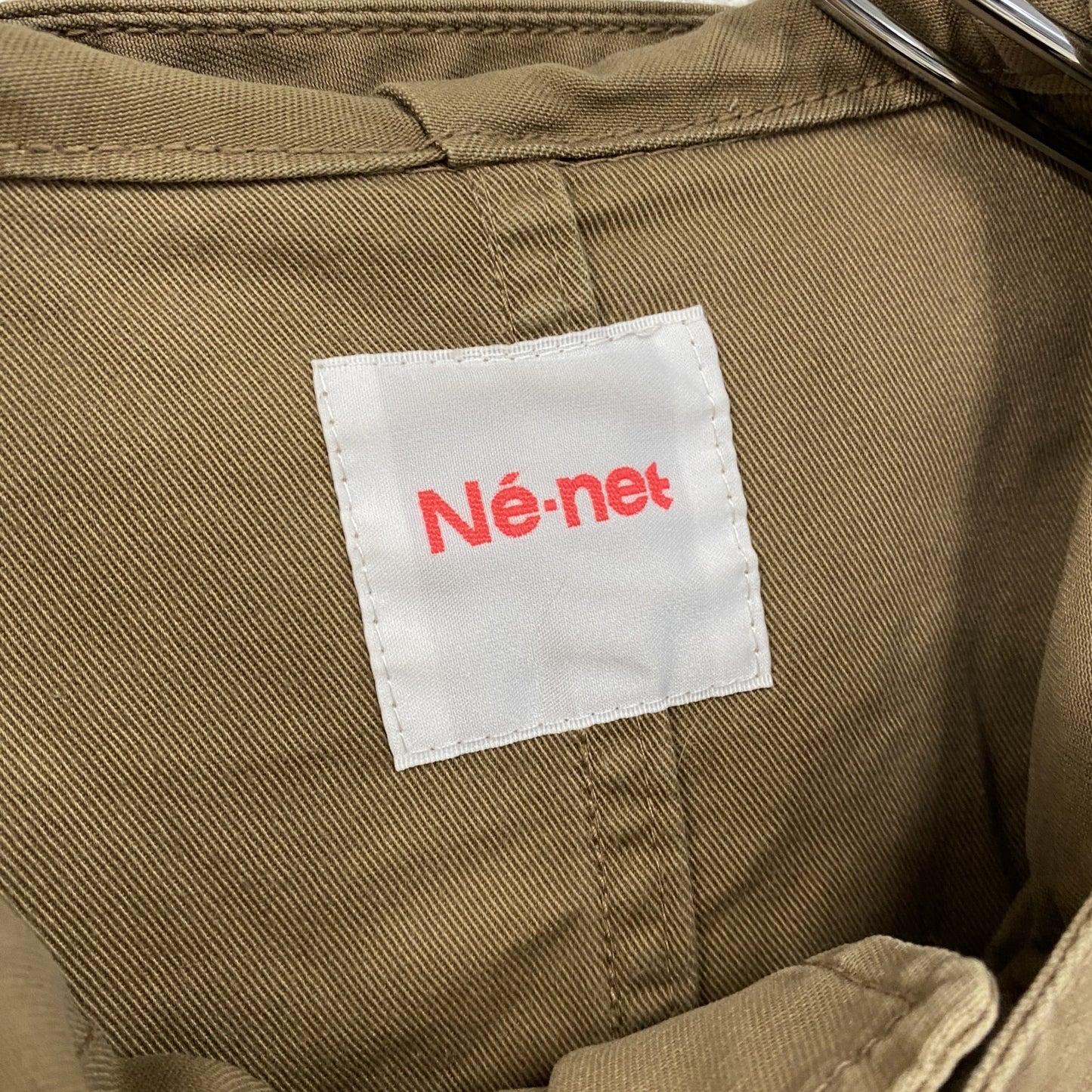 Ne-net　ネネット　グローブジャケット　茶色　ブラウン