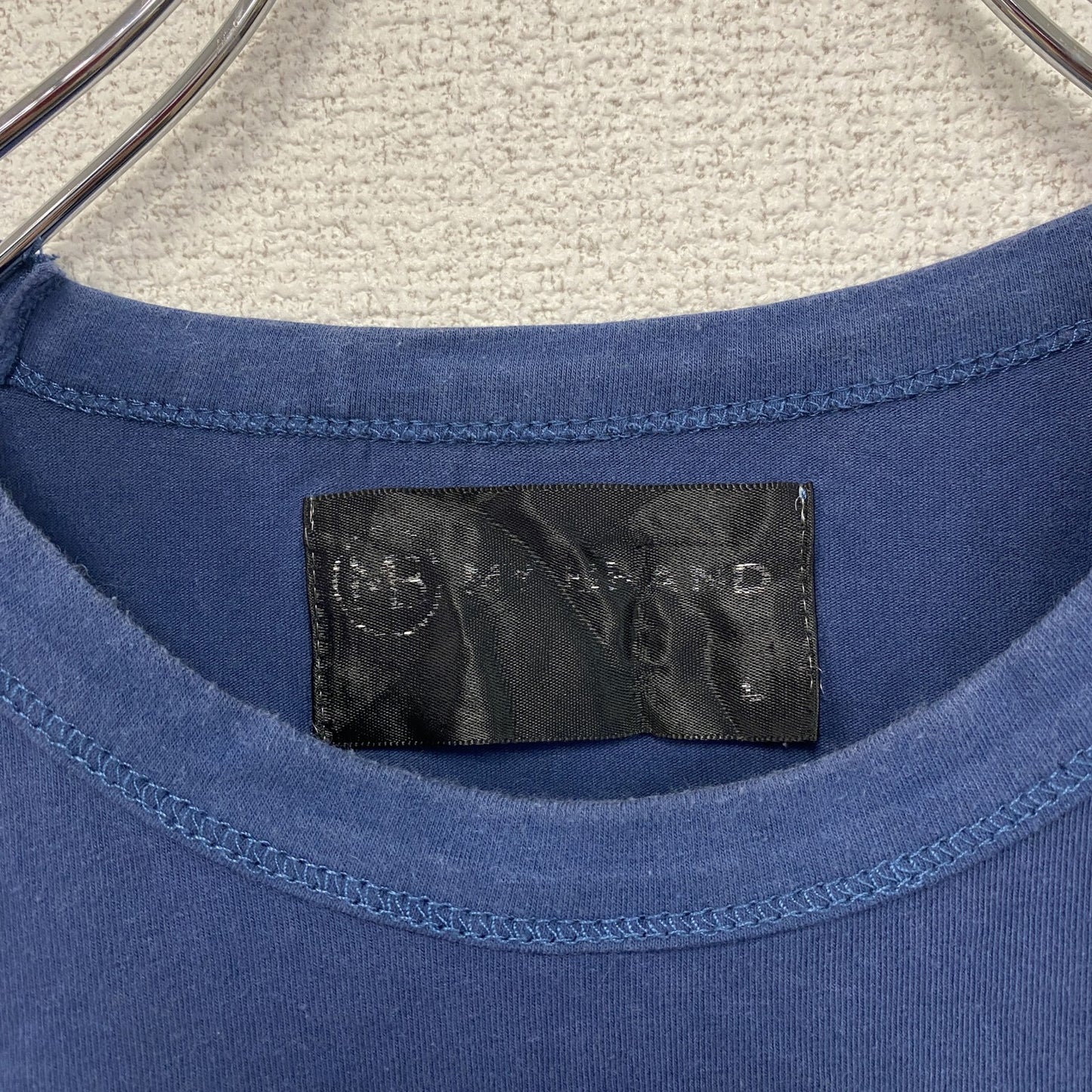 MY BRAND　マイブランド　半袖プリントTシャツ　青　ブルー