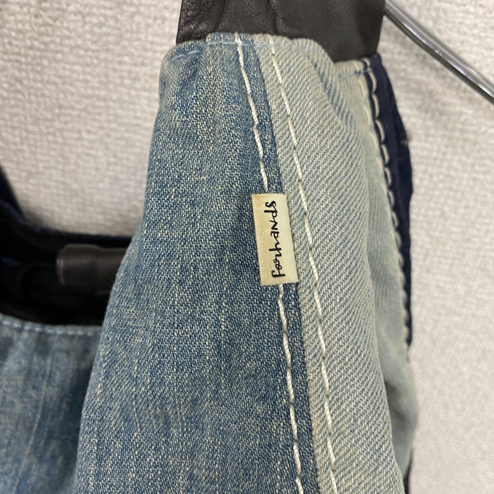 CAMPER　カンペール　デニムトートバッグ　インディゴ　ブルー　古着