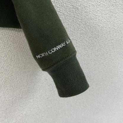 WILD THINGS　ワイルドシングス　ハーフジップスウェット/トレーナー　深緑　ディープグリーン　Lサイズ