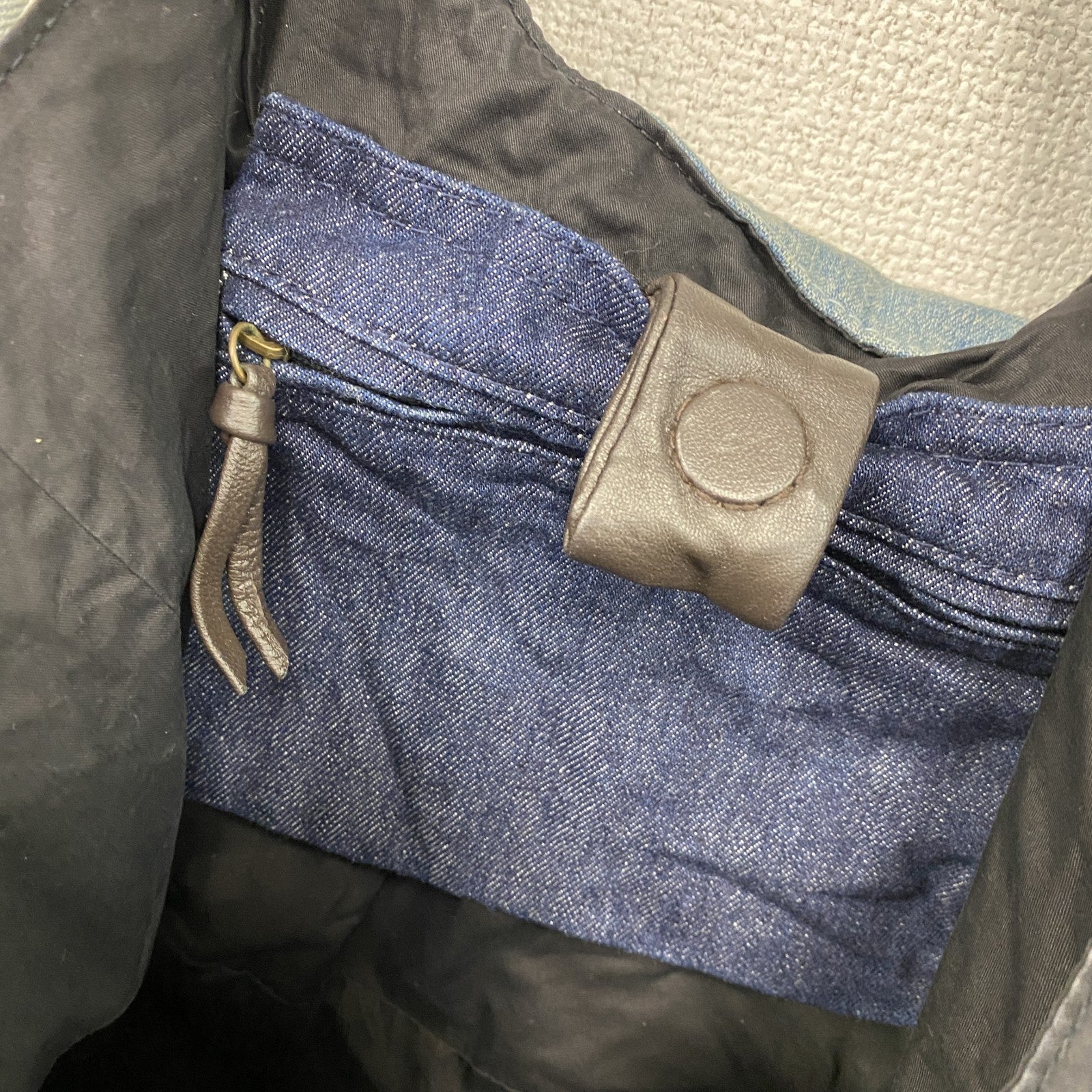 CAMPER　カンペール　デニムトートバッグ　インディゴ　ブルー　古着