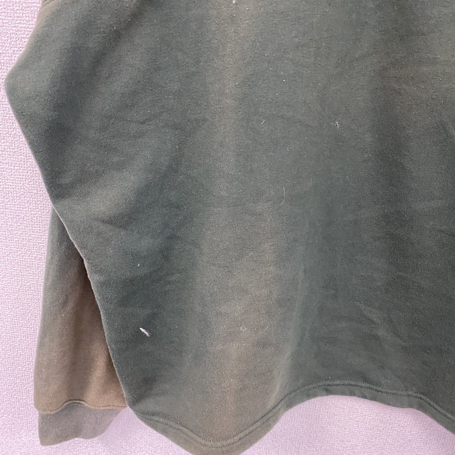 WILD THINGS　ワイルドシングス　ハーフジップスウェット/トレーナー　深緑　ディープグリーン　Lサイズ