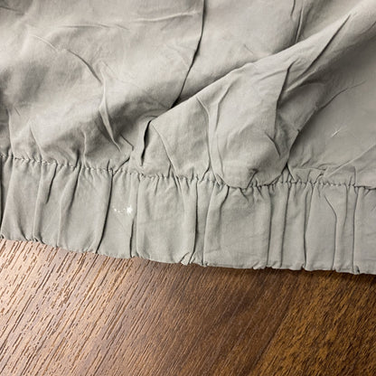 米軍　U.S.ARMY　トレーニングジャケット　ナイロンジャケット　グレー　Lサイズ