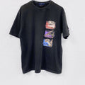 JURASSICPARK　ジュラシック・パーク　半袖プリントTシャツ　ムービーT　黒　ブラック　XLサイズ　古着