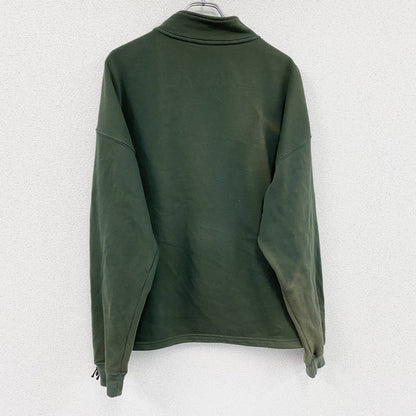 WILD THINGS　ワイルドシングス　ハーフジップスウェット/トレーナー　深緑　ディープグリーン　Lサイズ