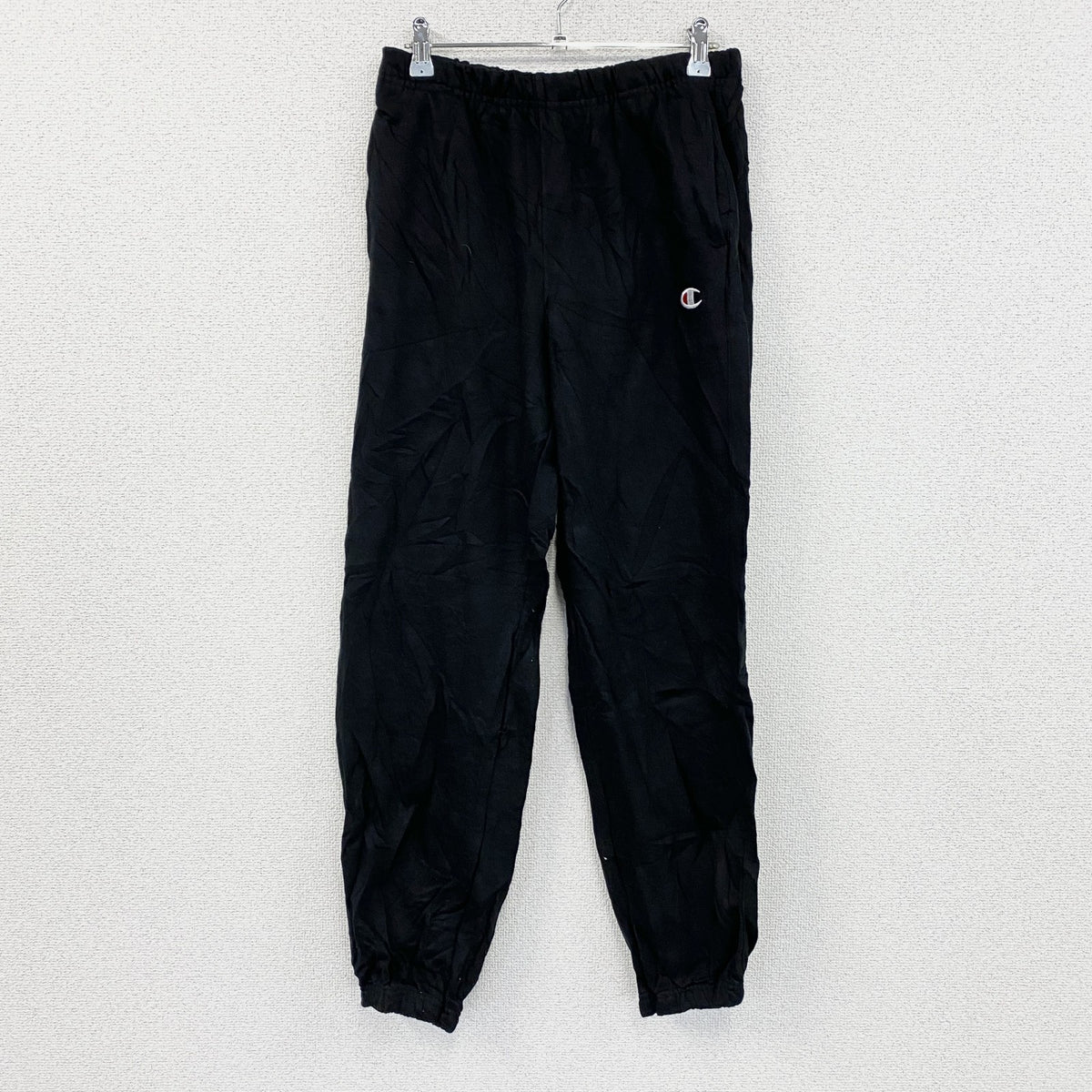 Champion　チャンピオン　リバースウィーブ　スウェットパンツ　黒　ブラック　Mサイズ　古着